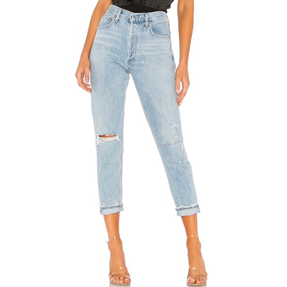 Agolde Jamie high rise in shakedown - Picture 4 of 13